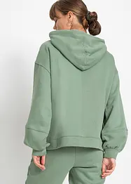 Sweat-shirt à capuche oversized, bonprix