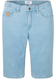 Bermuda long en jean extensible avec taille confortable, Regular Fit, John Baner JEANSWEAR
