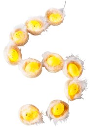 Guirlande lumineuse LED avec œufs dans un nid, bpc living bonprix collection