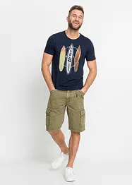T-shirt 100% coton, Slim Fit, bonprix