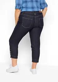 Jean slim mid waist, cropped, bonprix