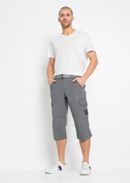 Pantalon 3/4 avec ceinture Loose Fit, bpc bonprix collection