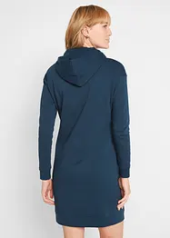 Robe sweat à capuche en coton, bonprix