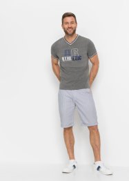 T-shirt avec col V, Slim Fit, bpc bonprix collection