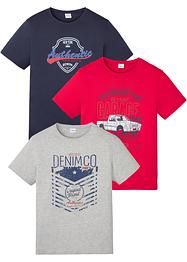 T-shirt (Lot de 3), John Baner JEANSWEAR