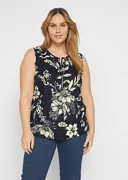 Top en viscose à fleurs, bonprix