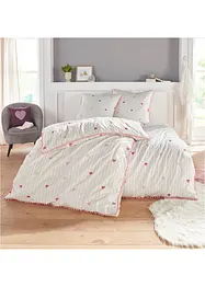 Parure de lit avec pompons, bonprix