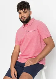 Lot de 2 polos en maille piquée, 100% coton, bonprix
