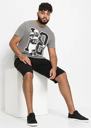 Bermuda cargo en molleton 100% coton, bonprix