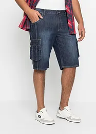 Bermuda cargo en jean Regular Fit, bonprix