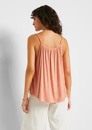 Top à fines bretelles en viscose, bonprix