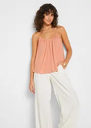 Top à fines bretelles en viscose, bonprix