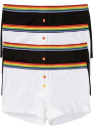 Lot de 4 boxers femme Pride, bpc bonprix collection