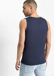 Lot de 2 débardeurs 100% coton, bonprix