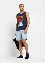 Lot de 2 débardeurs 100% coton, bonprix