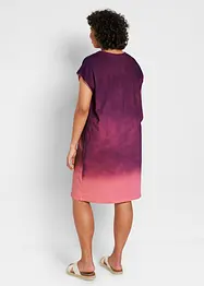 Robe T-shirt avec dégradé de couleur, bonprix