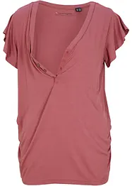 Blouse T-shirt de grossesse avec fonction allaitement avec viscose, bonprix