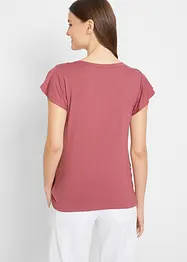 Blouse T-shirt de grossesse avec fonction allaitement avec viscose, bonprix