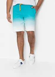 Bermuda en sweat avec dégradé de couleur, bonprix