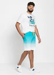 Bermuda en sweat avec dégradé de couleur, bonprix
