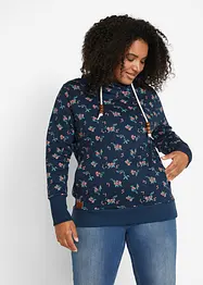 Sweat-shirt à capuche avec cordon, bonprix