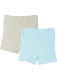Lot de 2 shorts été en sweat  bébé en coton, bpc bonprix collection