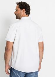 Lot de 2 chemises en jean, Slim Fit, manches courtes, John Baner JEANSWEAR