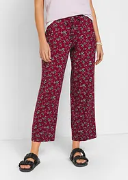 Pantalon palazzo avec tour de taille élastiqué, bonprix