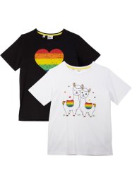 Lot de 2 T-shirts enfant Pride, bpc bonprix collection
