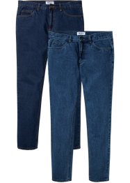 Lot de 2 jeans Regular Fit, Tapered, John Baner JEANSWEAR
