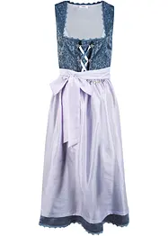 Dirndl longueur midi avec tablier (ens. 2 pces.), bonprix