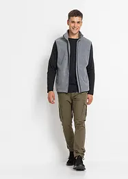 Lot de 2 gilets sans manches en polaire, bonprix