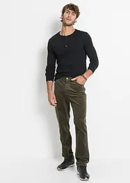 Pantalon velours côtelé extensible Regular Fit, confortable, bonprix