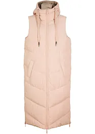 Gilet sans manches matelassé réversible en polyester recyclé avec capuche, bonprix