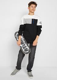 Sweat color block garçon, bpc bonprix collection