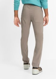 Pantalon chino taille extensible avec empiècements aux genoux Regular Fit, Straight, RAINBOW
