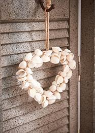 Objet déco cœur avec coquillages, bpc living bonprix collection