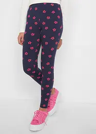 Lot de 2 leggings coton fille, bonprix