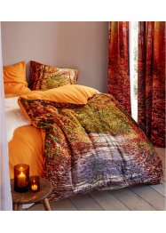 Parure de lit réversible avec motif forêt, bpc living bonprix collection