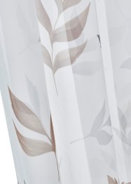 Voilage transparent à imprimé floral (1 pce.), bpc living bonprix collection