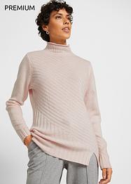 Pull col montant avec teneur en Good Cashmere Standard®, bpc selection premium