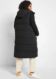 Gilet sans manches matelassé réversible en polyester recyclé avec capuche, bonprix