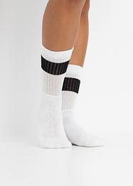 Lot de 5 paires de chaussettes de tennis thermo avec intérieur en éponge avec coton, bpc bonprix collection