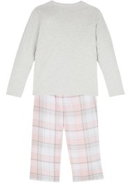 Pyjama fille avec pantalon en flanelle (Ens. 2 pces.), bpc bonprix collection
