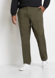 Pantalon thermo extensible avec poches cargo Regular Fit, Straight, bpc bonprix collection
