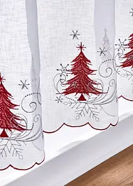 Brise-bise avec broderie de Noël, bonprix