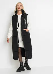 Gilet long sans manches, bonprix