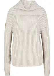 Pull en grosse maille avec col large, bonprix