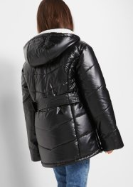 Manteau matelassé hiver fille avec moufles, bpc bonprix collection