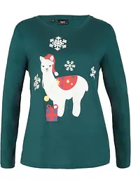 T-shirt de Noël à manches longues, bonprix